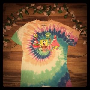 SpongeBob tie dye t shirt